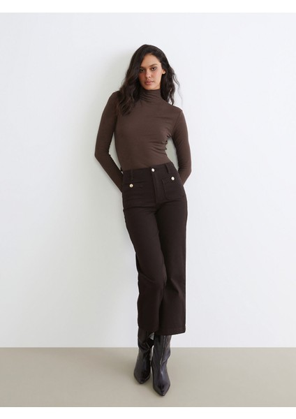 Yeni Sezon Wideleg Kadın Jean Pantolon