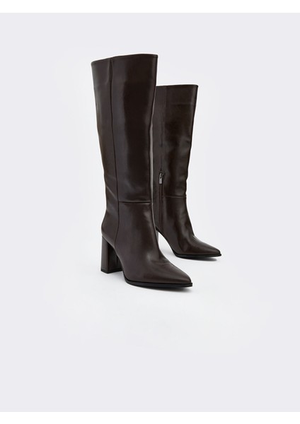 Yeni Sezon Süet Görünümlü Kadın Çizme modelleri