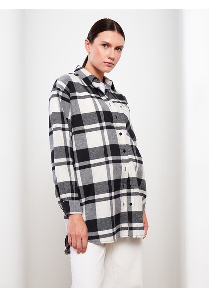 Yeni Sezon Ekose Oversize Kadın Oduncu Gömlek fiyatları