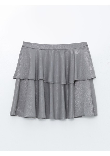 Yeni Sezon Beli Lastikli Parlak Görünümlü Kadın Etek fırsatları