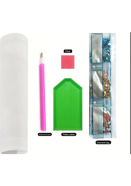 5d Elmas Mozaik Boyama Tablo Seti 25X25CM Element modelleri