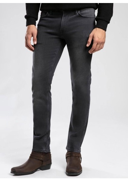 Normal Bel Slim Straight Siyah Erkek Denim Pantolon 261 Lcm 121014 Jagger Aldora Vbl fiyatları