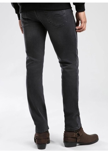 Normal Bel Slim Straight Siyah Erkek Denim Pantolon 261 Lcm 121014 Jagger Aldora Vbl fırsatları