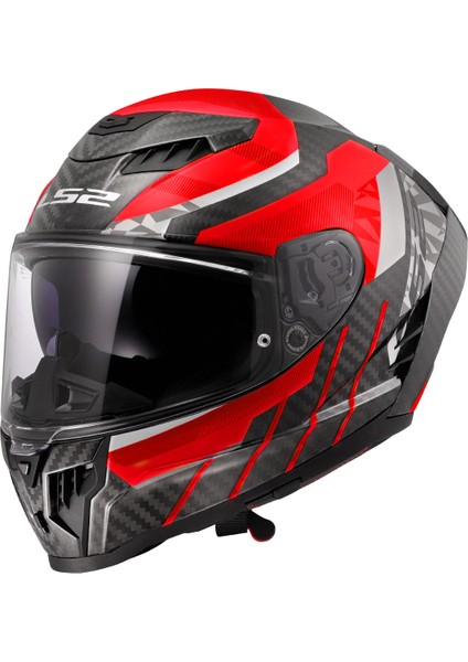 Dragon Karbon Trax Kırmızı Kask fiyatları