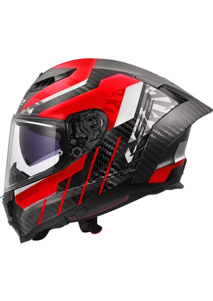 Dragon Karbon Trax Kırmızı Kask modelleri