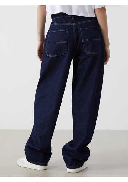 Yeni Sezon Baggy Fit Kadın Jean Pantolon fırsatları