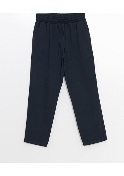 Yeni Sezon Beli Lastikli Düz Gabardin Kadın Pantolon indirimleri