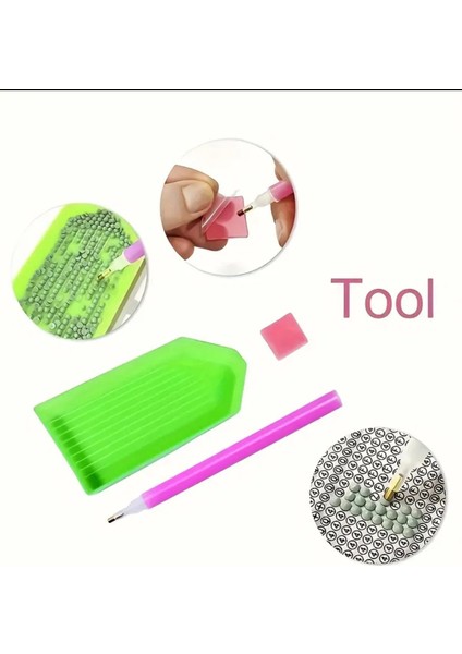 5 D Kendin Yap Anahtarlık 6 Lı Elmas Mozaik Boyama Seti fırsatları