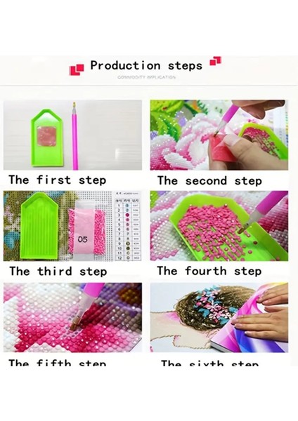 5 D Kendin Yap Elmas Mozaik Tablo 30 cm x 40 cm fiyatları