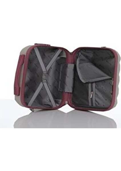 Polipropilen 2'li Valiz Seti Büyük & Makyaj V305