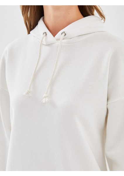 Yeni Sezon Kapüşonlu Kadın Kalın Sweatshirt Tunik modelleri