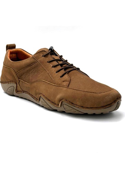 Modesa Hakiki Deri Kauçuk Kaymaz Taban Günlük Erkek Ayakkabı Kum modelleri