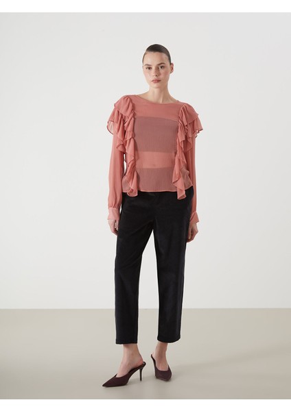 Yeni Sezon Bisiklet Yaka Kadın Bluz fiyatları