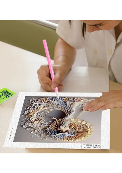 5 D Kendin Yap Özel Taşlı Elmas Mozaik Boyama Tablo