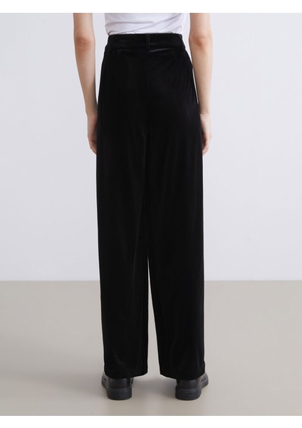 Yeni Sezon Geniş Paça Kadın Kadife Pantolon fırsatları