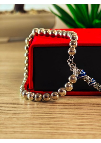 Gümüş Kaplama Tesbih Renk Atmayan Bir Üründür Özel Imamelidir.