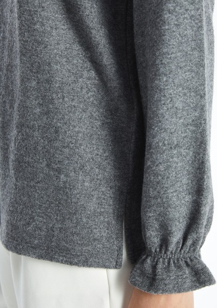 Yeni Sezon Bisiklet Yaka Kadın Bluz fırsatları