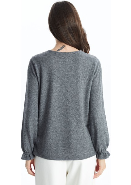 Yeni Sezon Bisiklet Yaka Kadın Bluz indirimleri