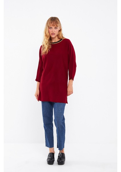 Yeni Sezon Bisiklet Yaka Düz Uzun Kollu Kadın Triko Kazak fiyatları