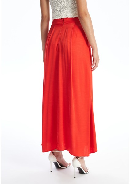 Yeni Sezon Beli Fermuarlı Düz A Kesim Kadın Etek fırsatları