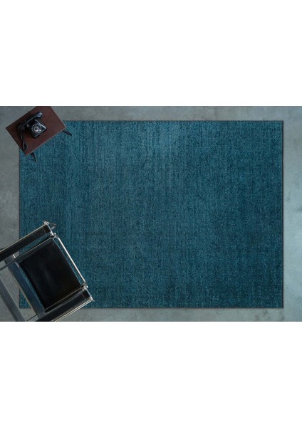 Apex Zenıth 8906 Mavi - Modern Makine Halısı – Yıkanabilir, Kaymaz Tabanlı ve Tüy Dökmez Dokuma Halı