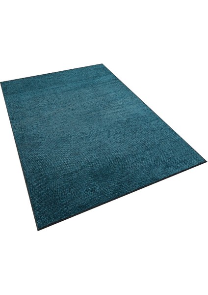 Apex Zenıth 8906 Mavi - Modern Makine Halısı – Yıkanabilir, Kaymaz Tabanlı ve Tüy Dökmez Dokuma Halı