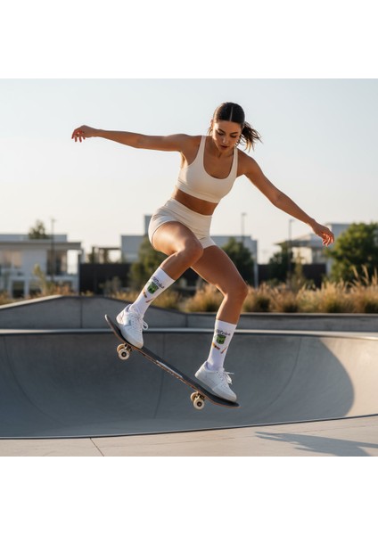 Macha Socks – Desenli Unisex Soket Çorap