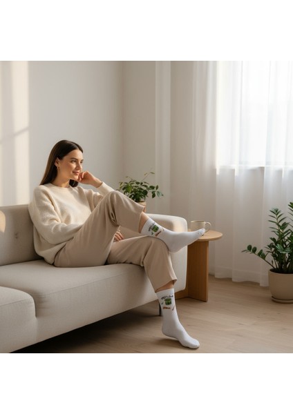 Macha Socks – Desenli Unisex Soket Çorap