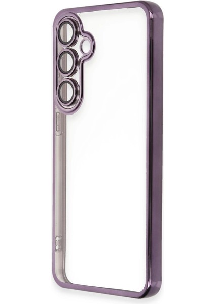 Samsung Galaxy S24 Fe Kılıf Razer Lensli Silikon - Mor fiyatları