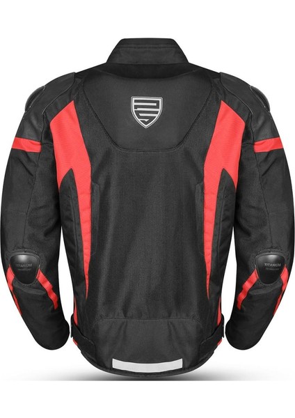 Yeni 4 Mevsim Mont Hörgüçlü 195 Gp Knight Kırmızı fırsatları