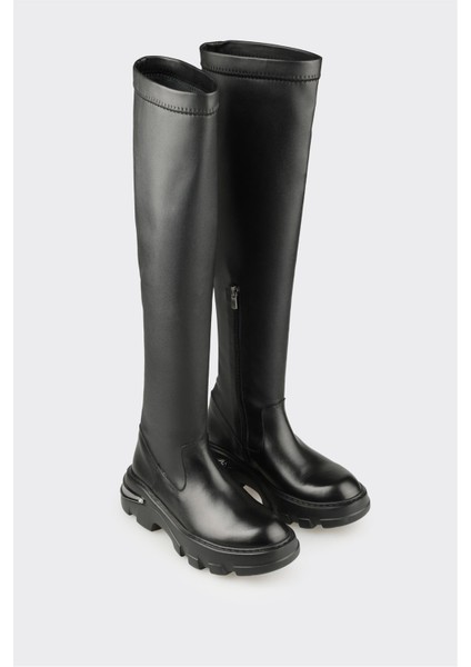 Siyah Kadın Düz Çizme fiyatları