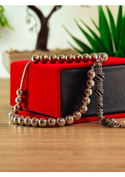 Gümüş Kaplama Tesbih Renk Atmayan Bir Üründür Özel Imamelidir.