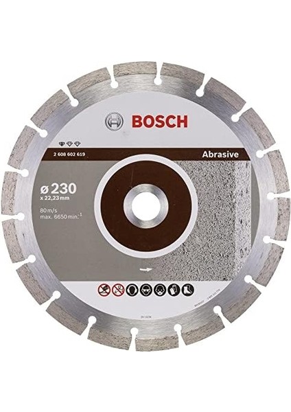 Abrasive Için Kesim Diski, 2608602619, 0 Watts, 0 Volts modelleri