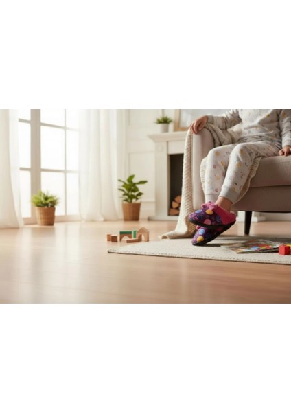 Çocuk Fiyonklu Yumuşak Taban Kreş Anaokulu Ev Terlik fiyatları