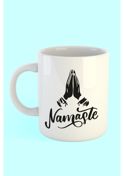 Namaste Baskılı Kahve Kupası