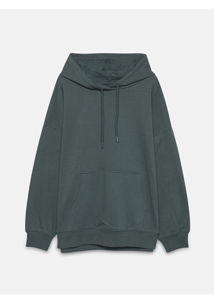 Yeni Sezon Düz Uzun Kollu Kadın Hoodie