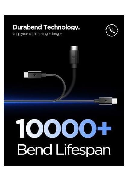 Usb-C To Usb-C 1 Metre Kablo 60W Güç/pps 2.0 Desteği Super Hızlı Şarj / 480 Mbps Data Aktarım Hızı Type-C Ekstra Dayanıklı - ACA08718 modelleri