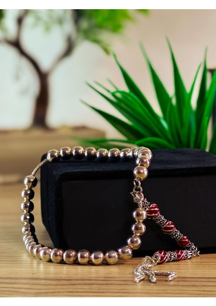 Gümüş Kaplama Tesbih Renk Atmayan Bir Üründür Özel Imamelidir.