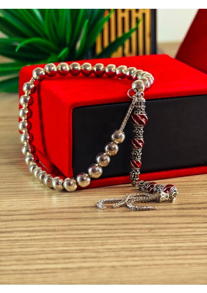 Gümüş Kaplama Tesbih Renk Atmayan Bir Üründür Özel Imamelidir.