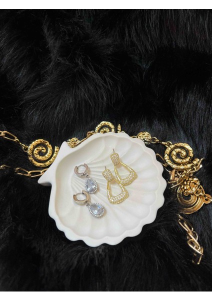 Istiridye Dekor Tabak