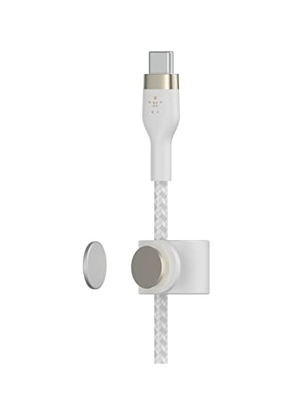 Boostcharge Pro Örgülü USB C Tipi - C Kablosu (1m/3,3ft), Usb-If Sertifikalı Güç Dağıtımı Pd Hızlı Şarj Kablosu - Beyaz fiyatları