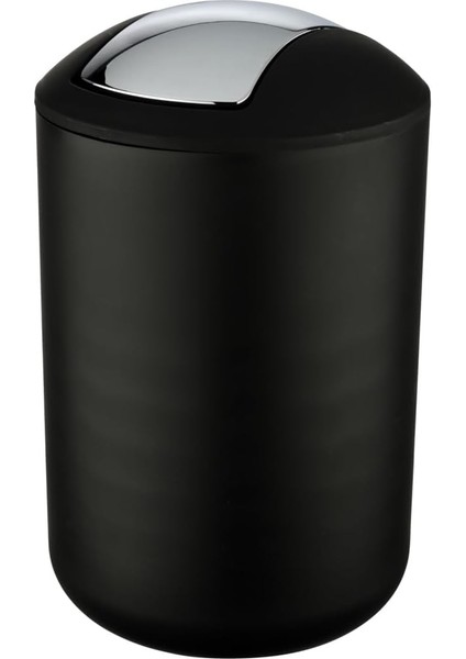 L Siyah Sallanan Kapaklı Kova 6,5 L