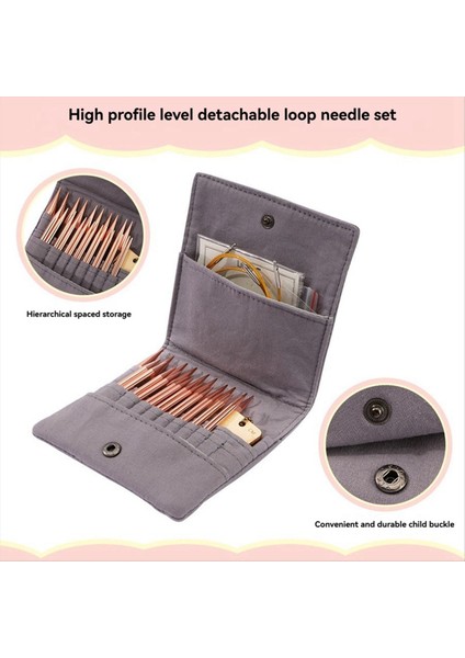 Alüminyum Dairesel Örgü Iğneleri Set Değiştirilebilir Tığ Işi Kancalar Dokuma Iplik Örgü El Sanatları Aksesuarlar Kiti (Yurt Dışından) fiyatları