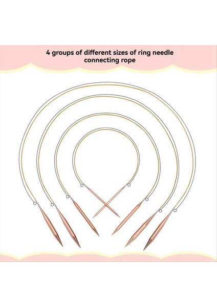 Alüminyum Dairesel Örgü Iğneleri Set Değiştirilebilir Tığ Işi Kancalar Dokuma Iplik Örgü El Sanatları Aksesuarlar Kiti (Yurt Dışından) modelleri