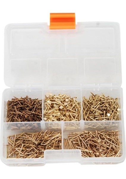 500 Adet 5 Çeşit Kaplı Küçük Dekoratif Ahşap Çivileri- Süs Eşyaları, Işçilik Için