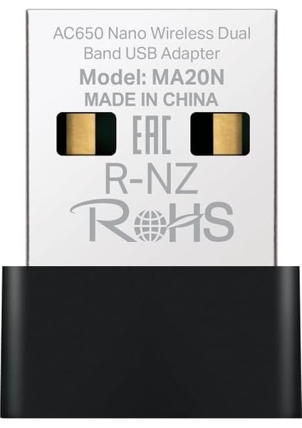 MA20N, AC650 Mbps Kablosuz Dual-Band USB Adaptör