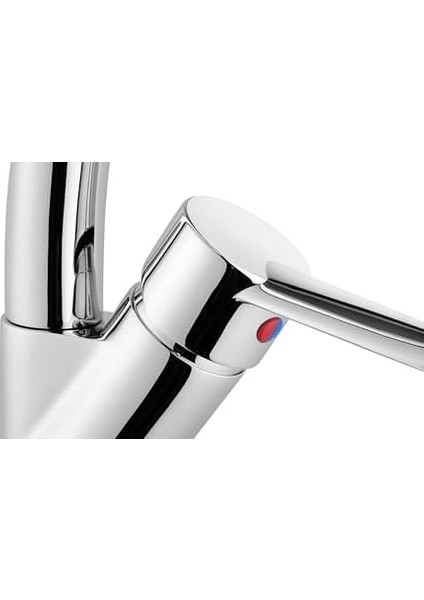 Viva Lavabo Bataryası A41063, 360° Dönebilen, Krom, Seramik Diskli Kartuş, Tezgah Üstü Montaj fiyatları