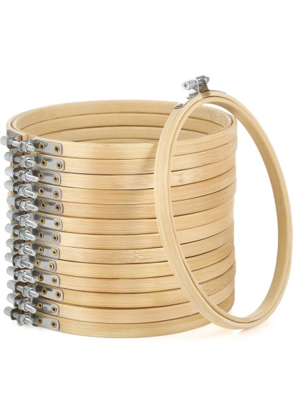 14 Adet 6 Inç Nakış Çemberleri Dökme ve Çapraz Dikiş Için (Yurt Dışından)