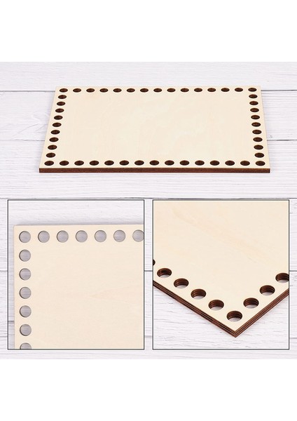 7 8x5 9 Inç Doğal Ahşap Sepet Tabanı Dikdörtgen Boş Tığ Işi Sepet Ahşap Taban Dıy Sepet Dokuma Malzemeleri (Yurt Dışından) indirimleri