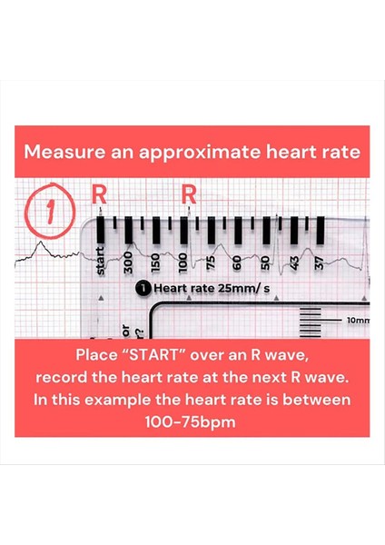 2pcs Ekg 7 Adım Cetvel Ekg 7 Ekg/ekg Yorumlama Ekg Cetvel Taşınabilir Ekg Değerlendirme Aracı Ekg Kartı (Yurt Dışından) fiyatları